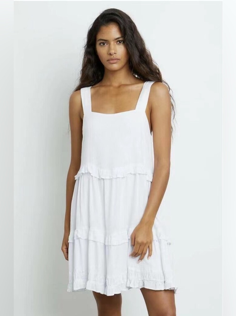 Rails Sandy Linen Blend Sundress EUC